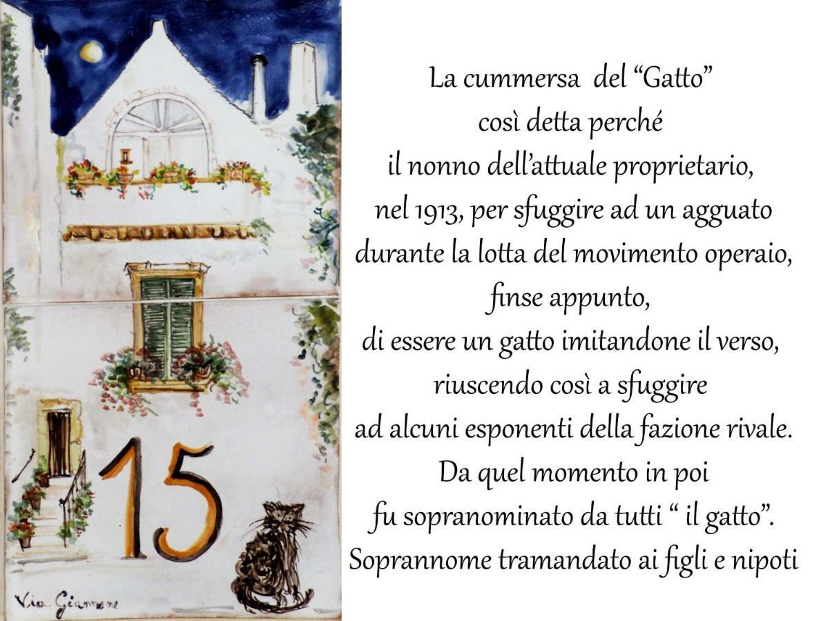 La Cummersa Del Gatto Locorotondo Exterior photo